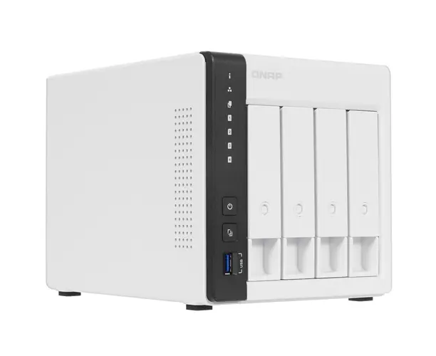 Сетевое хранилище NAS Qnap TS-433-4 G 4-bay настольный Cortex-A55