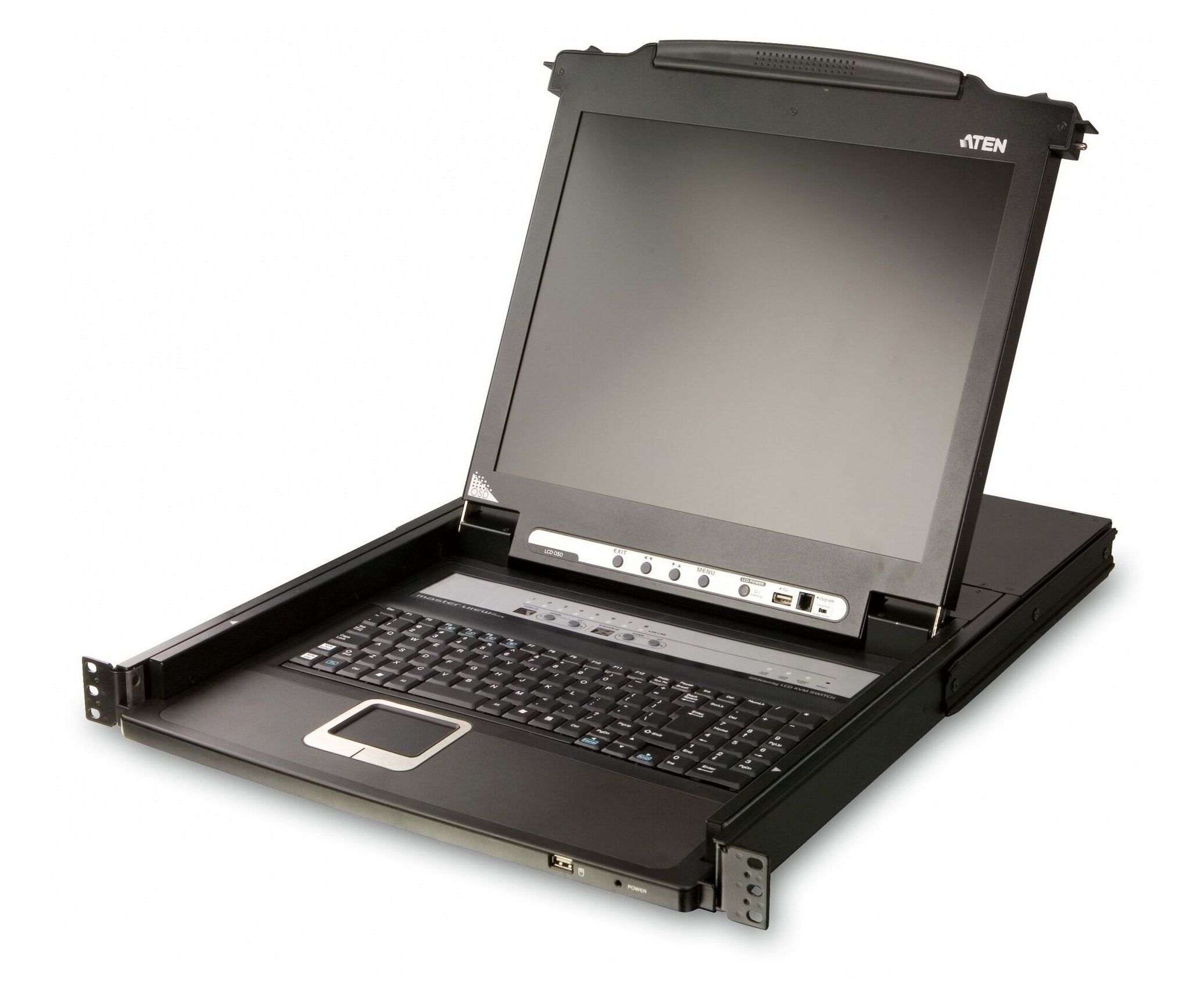 KVM-переключатель Aten CL5708 M-ATA-RG KVM W/LCD 8port