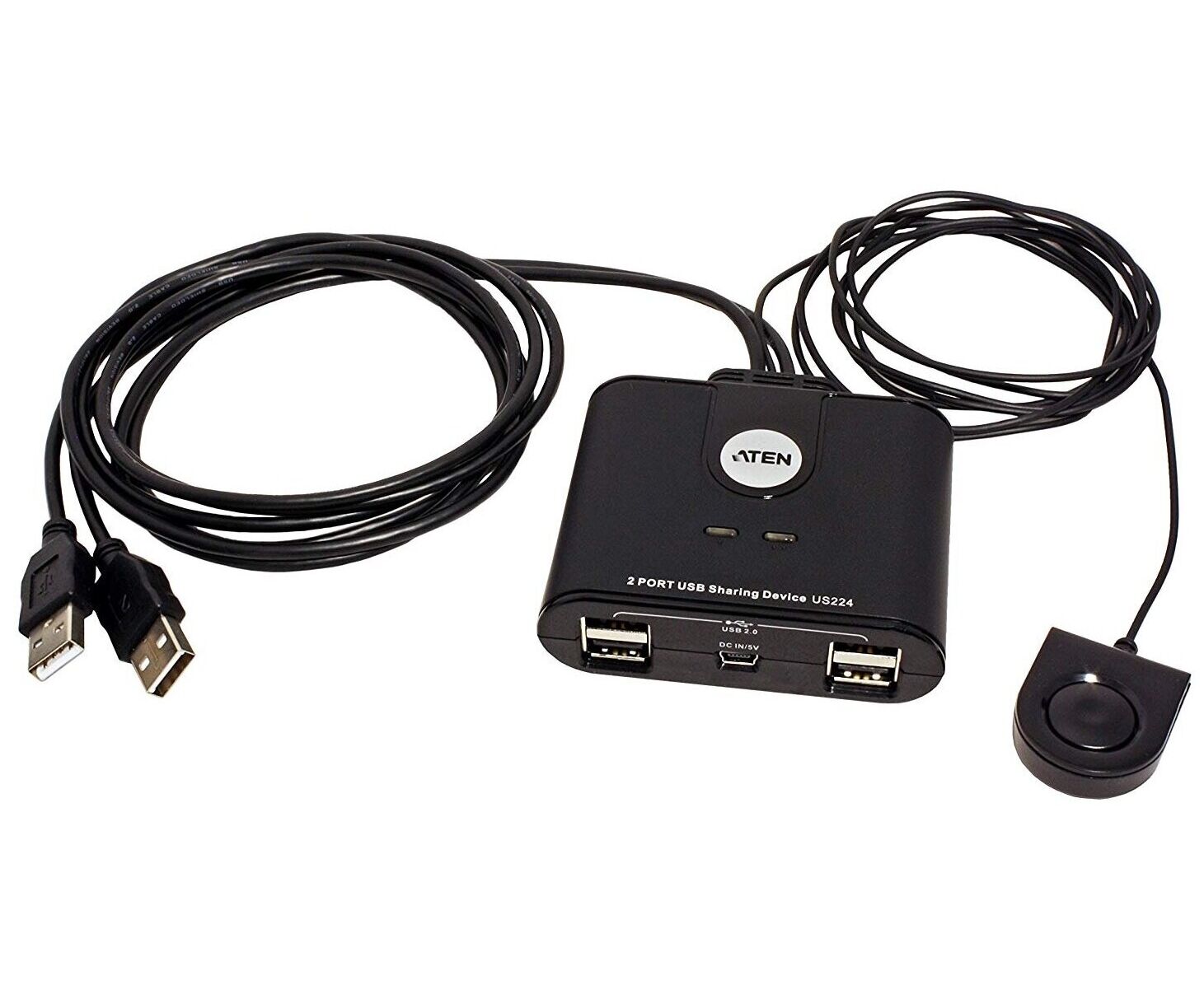 KVM-переключатель периферийного устройства Aten US224-AT USB2