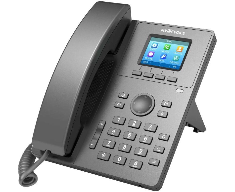 Телефон IP Flyingvoice P11 серый