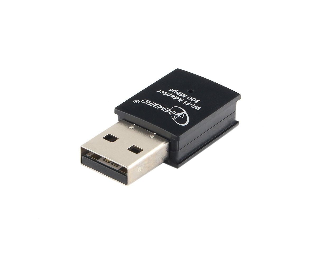 GEMBIRD WNP-UA-005, W-Fi USB Адаптер мини, 300 Mbps, 2.4 G Hz, 802.11b/g/n