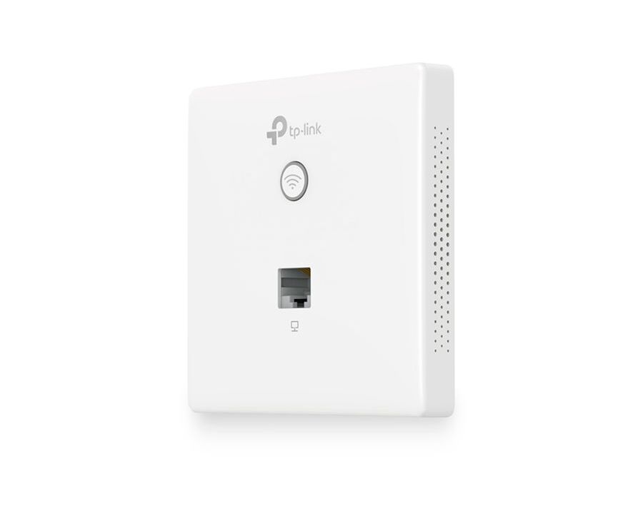Точка доступа TP-Link EAP115-Wall N300 Wi-Fi белый