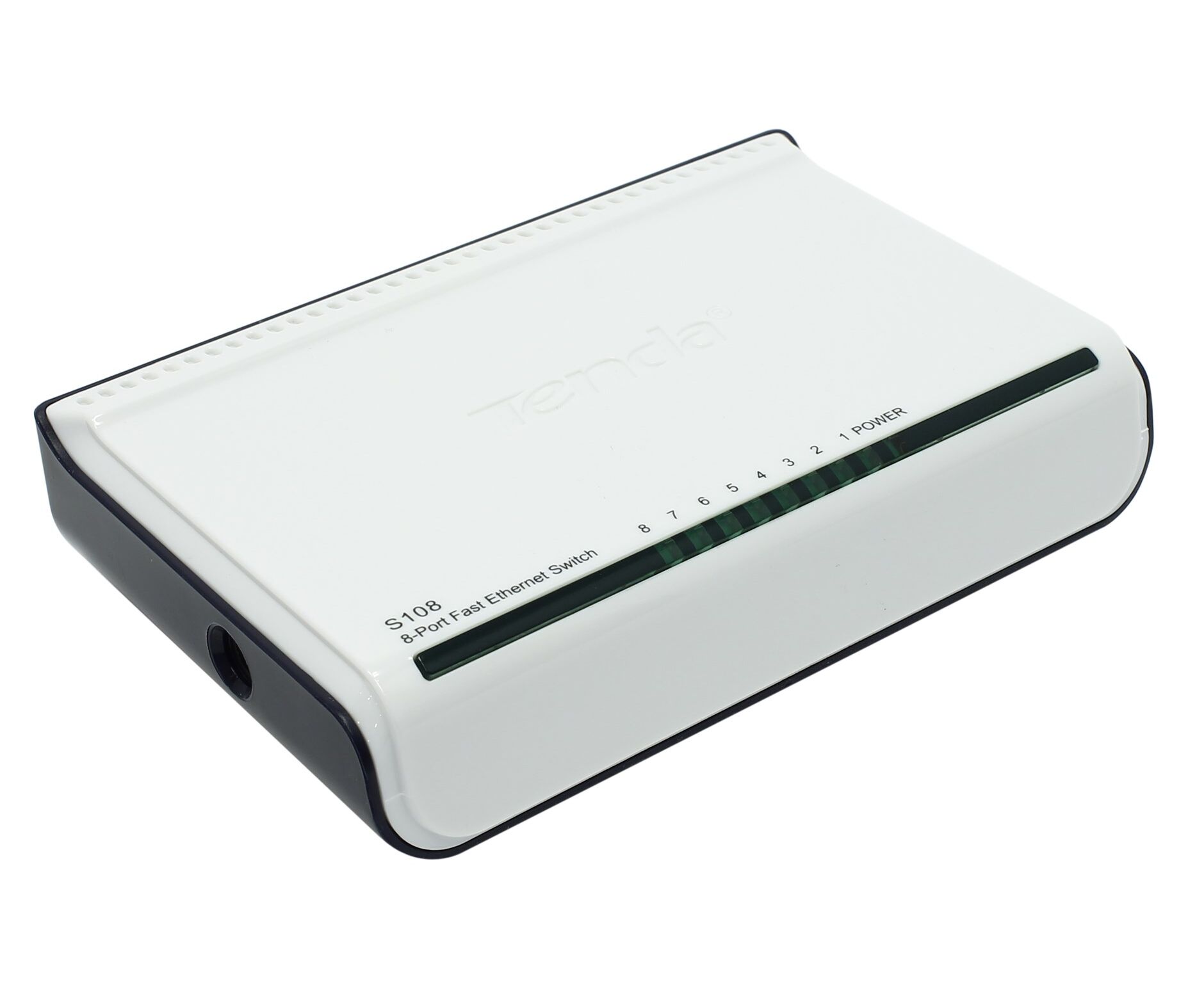 TENDA S108, Коммутатор неуправляемый, 8 портов Ethernet 100 Mbps