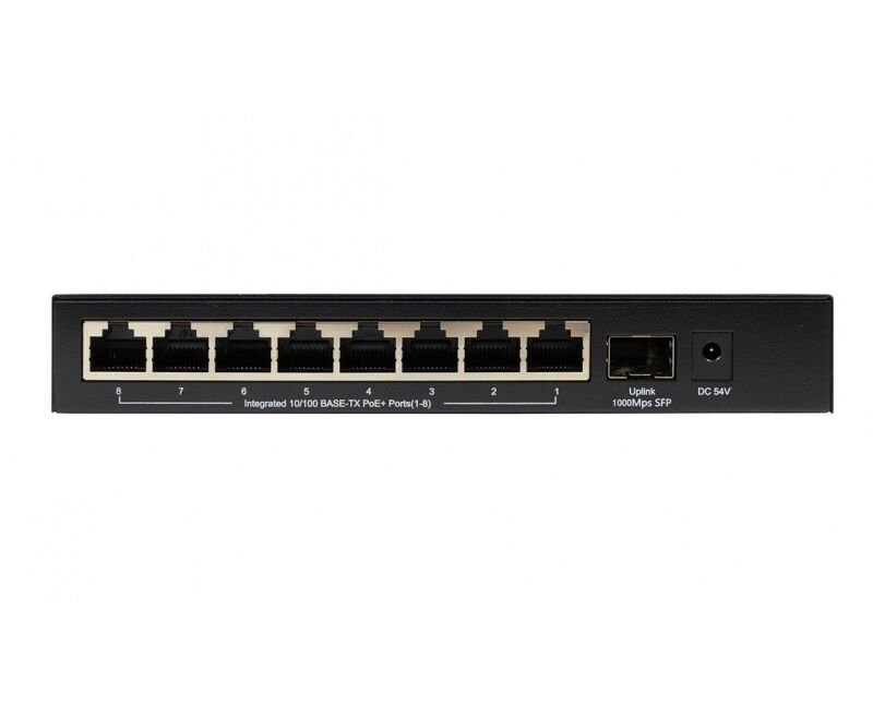 Коммутатор ORIGO OS1209 P/80 W/A1 A 8x100 Base-TX Po E+, 1x1000 Base-X SFP