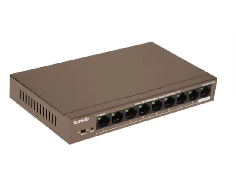 Коммутатор TENDA TEF1109 P-8-102 W 9 Port 10/100 M POE