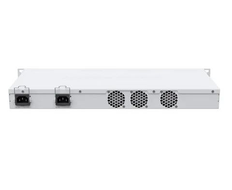 Коммутатор MIKROTIK CRS326-24 S+2 Q+RM Cloud Router Switch 326-24 S+2 Q+RM with 2 x 40 G QSFP+ cages, 24 10 G SFP+ cages, 1x LAN port for management, Router