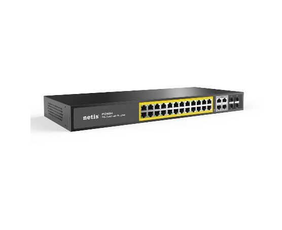 Коммутатор NETIS P124 GH 24 Port 10/100 M POE 4 GE Combo