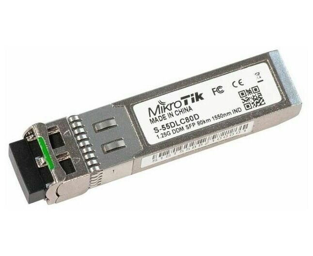 SFP модуль Mikro Tik S-55 DLC80 D