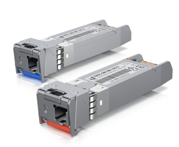 Трансивер Ubiquiti UACC-OM-SM-10 G-S-2 Двунаправленный одномодовый оптический модуль 10 Гбит/с, 10 км