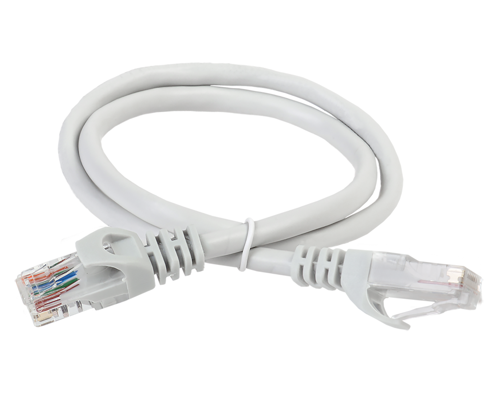 Патч-корд ITK PC01-C5 EU-3 M кат.5 E UTP 3м серый