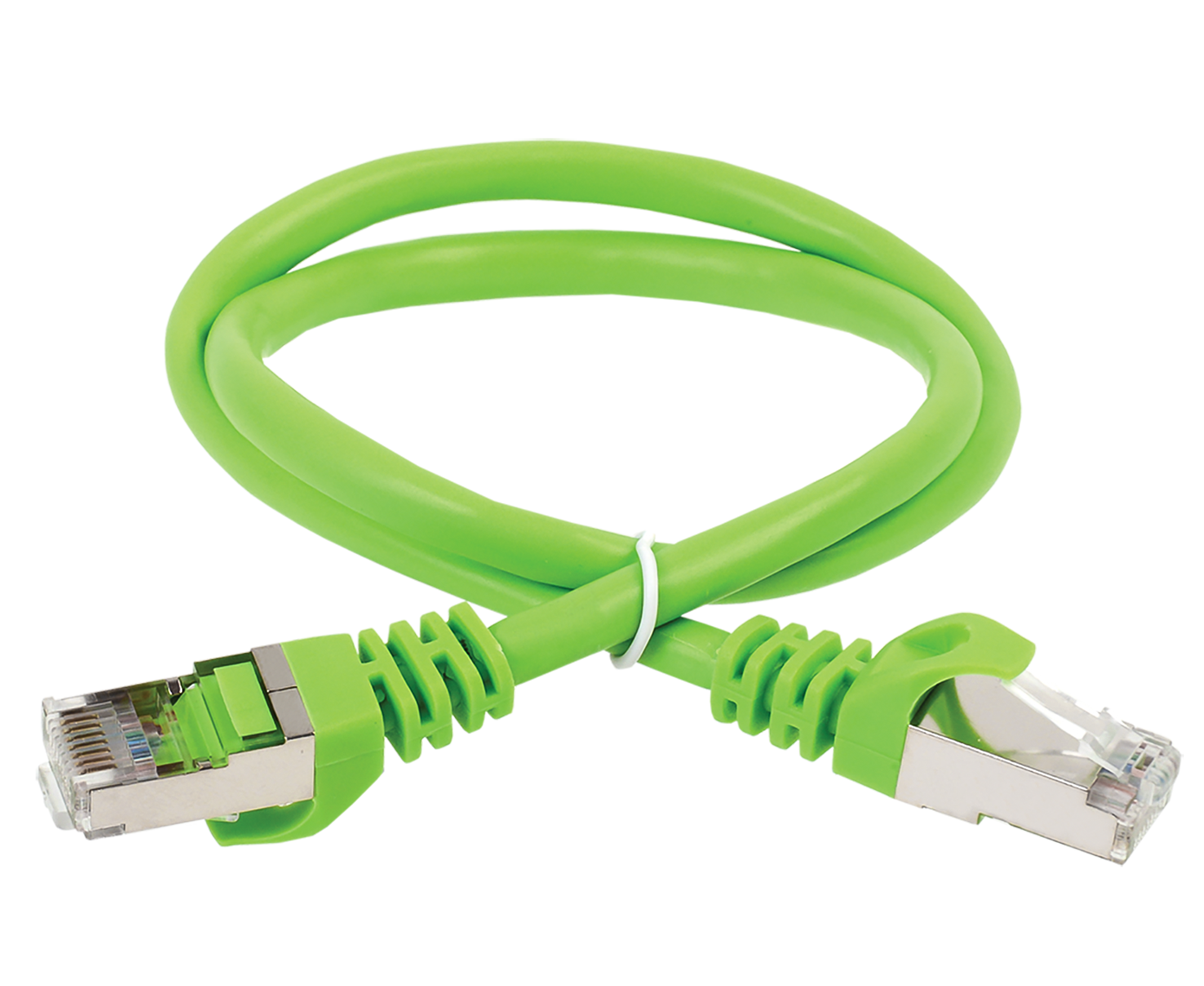 Патч-корд ITK PC02-C5 EF-3 M кат.5 E FTP 3м зеленый