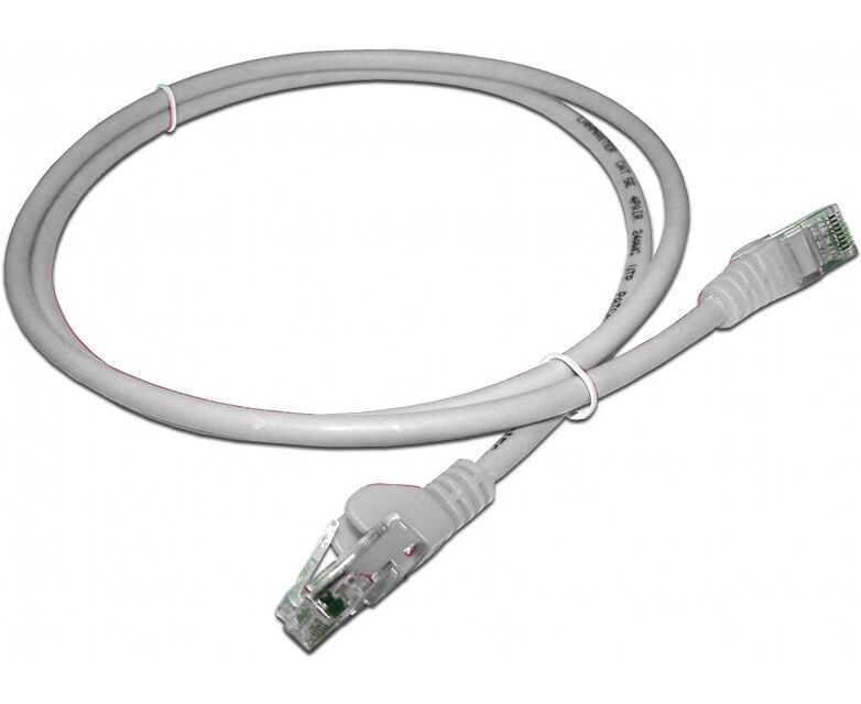 Патч-корд LANMASTER (LAN-PC45/U5 E-10-GY) LSZH UTP кат.5e, 10 м, серый