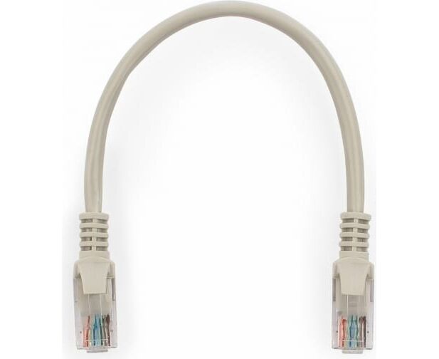Патч-корд Cablexpert PP12-0.25 M серый