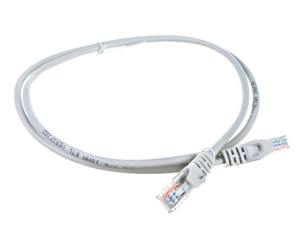 Патч-корд NEOMAX NM13001-010 UTP 1 м, cat.5е, серый, многожильный