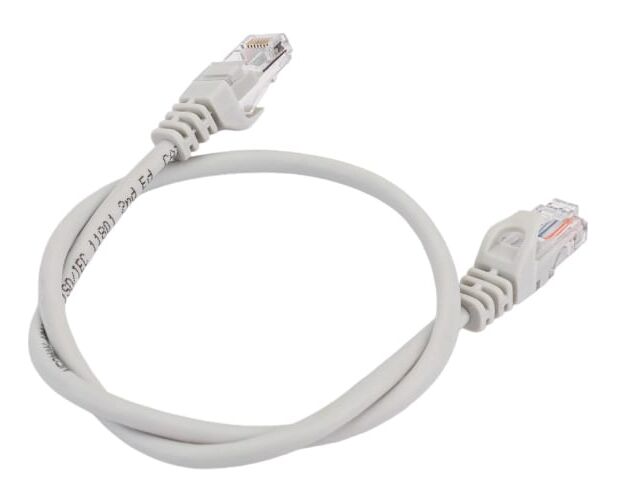 Патч-корд NEOMAX NM13001-005 UTP 0.5 м, cat.5е, серый, многожильный