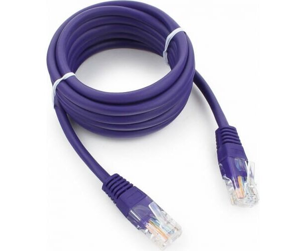 Патч-корд Cablexpert PP12-2 M/V фиолетовый
