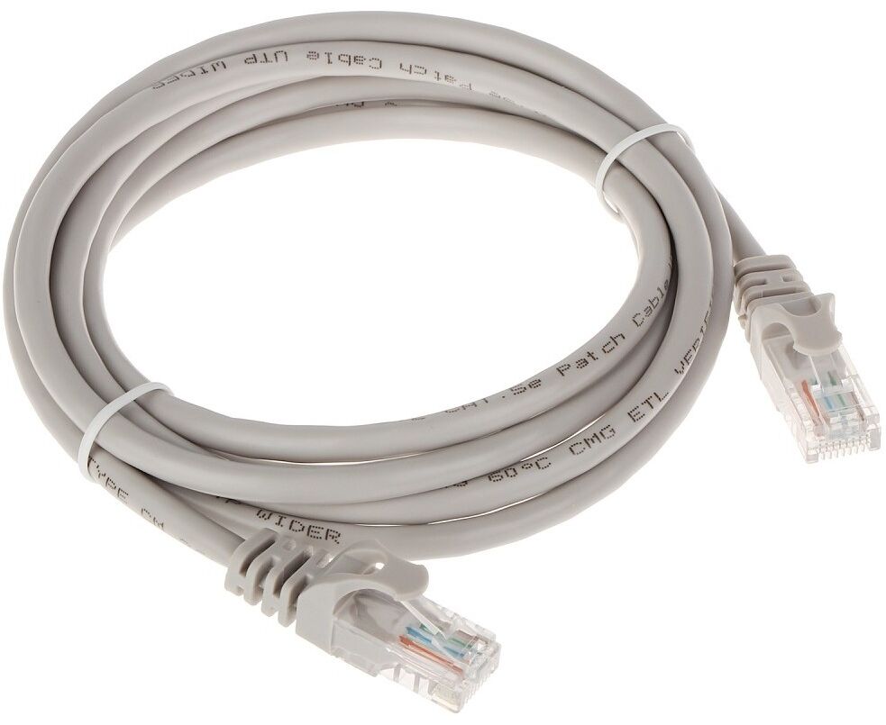 Патч-корд Bion BPC-U5 E101-3 M серый