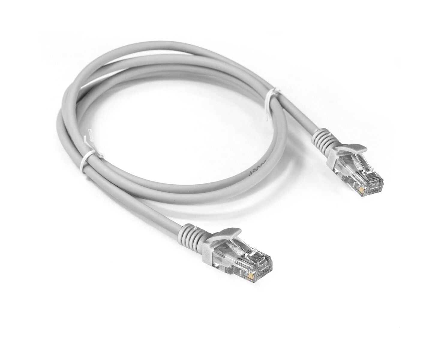 Патч-корд Exegate UTP-RJ45-RJ45-5e-1,5 M-LSZH-GY (EX286382 RUS) серый