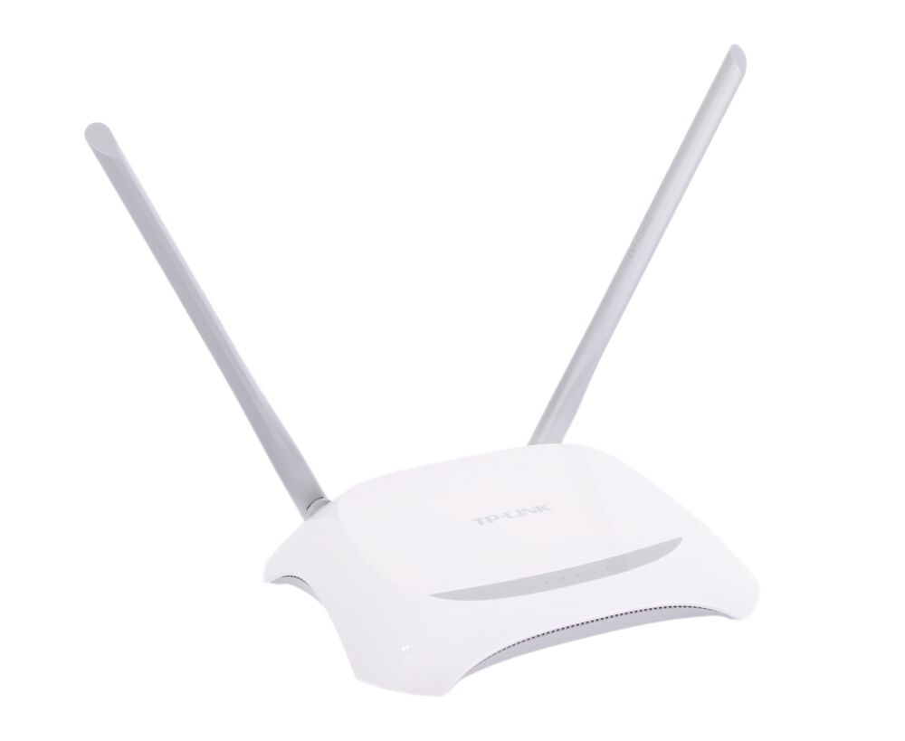 TP-LINK TL-WR840 N, Wi-Fi Роутер, 300 Mbps, Mediatek, 2 T2 R, 2.4 G Hz, 802.11n/g/b, 4-port Switch, 2 несъёмные антенны 5 d Bi