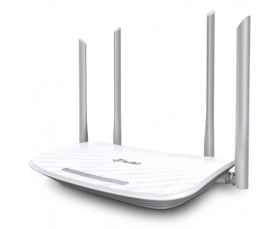 TP-LINK Archer A5, AC1200 Wireless Dual Band Router, Mediatek, 1 WAN + 4 LAN ports 10/100 Mbps, 4 fixed antennas