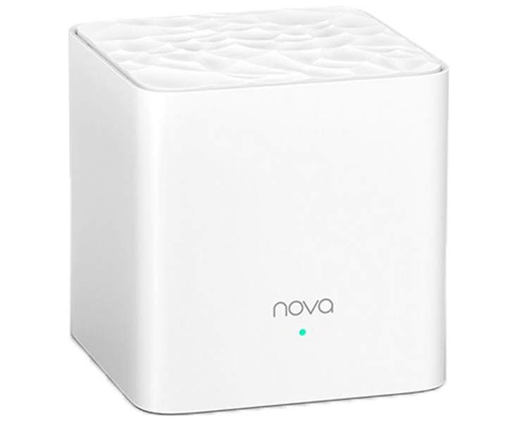 TENDA NOVA MW3-3, Mesh система из трёх Wi-Fi роутеров AC1200 Dual-Band, 867 Mbps at 5 G Hz + 300 Mbps at 2.4 G Hz, 802.11ac/a/b/g/n, 1 10/100 WAN + 4 10/100 LAN, 2 3d Bi internal antennas