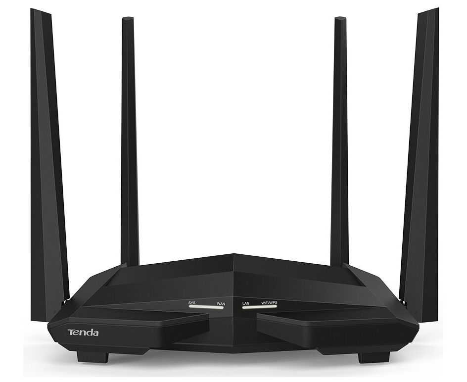 Tenda AC10, 3 LAN, 1000 Мбит/с, 4 (802.11n), 5 (802.11ac), Wi-Fi 1167 Мбит/с, I Pv6