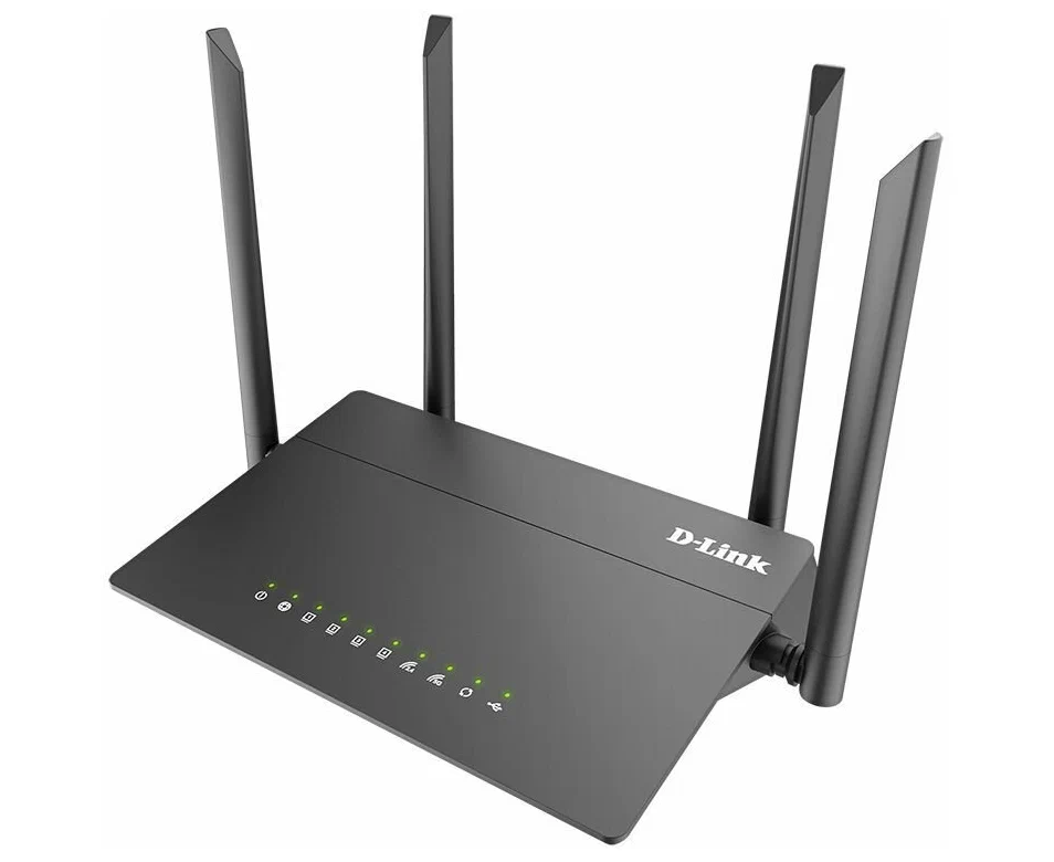 Роутер D-Link (DIR-815/RU/R4 A) AC1200 10/100 BASE-TX/4 G ready черный