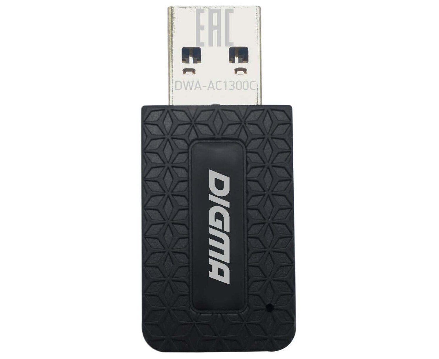 Сетевой адаптер Digma (DWA-AC1300 C) AC1300/USB 3.0/Wi Fi (ант.внутр.) 1ант.