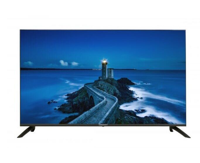 65" Телевизор Horizont 65 LE7053 D черный 3840x2160, 4 K Ultra HD, 60 Гц, Wi-Fi, Smart TV, Яндекс ТВ