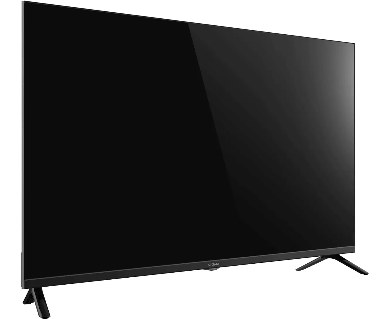 40" Телевизор Digma DM-LED40 SBB36 черный 1920x1080, Full HD, 60 Гц, Wi-Fi, Smart TV, Салют ТВ