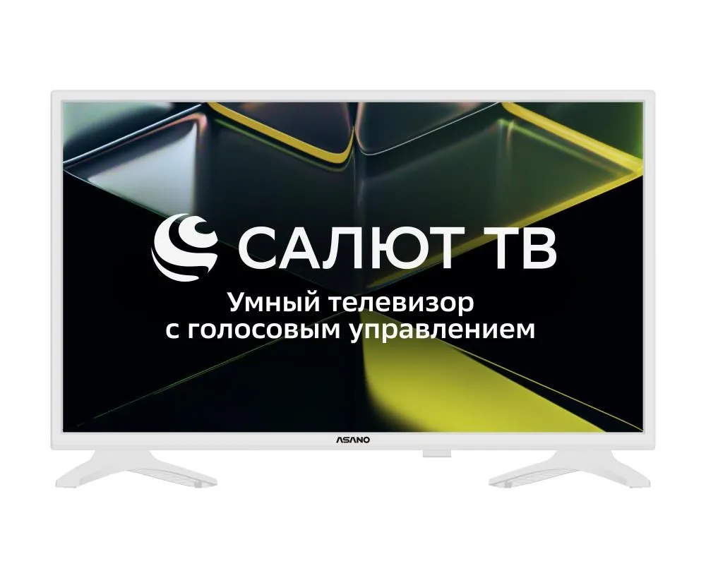 28" Телевизор ASANO 28 LH5011 T белый 1366 x 768, LED, HD, 60 Гц, SMART TV