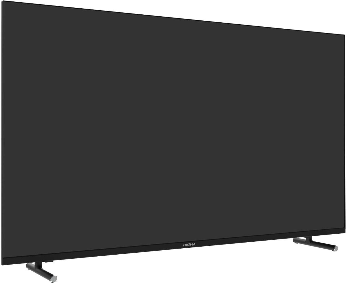 43" Телевизор Digma DM-LED43 SBB33 черный 1920x1080, Full HD, 60 Гц, Wi-Fi, Smart TV, Яндекс ТВ