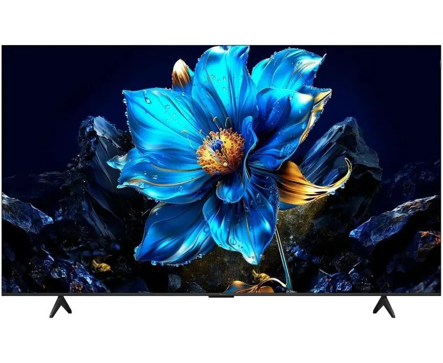 75" Телевизор TCL 75 P7 K стальной QLED 3840x2160, 4 K Ultra HD, 60 Гц, Wi-Fi, Smart TV, Google TV