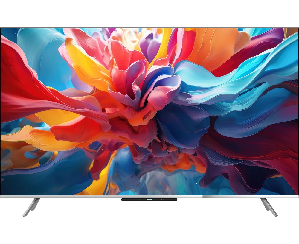 43" Телевизор Skyworth 43 Q66 G черный QLED 3840x2160, 4 K Ultra HD, 60 Гц, Wi-Fi, Smart TV, Google TV