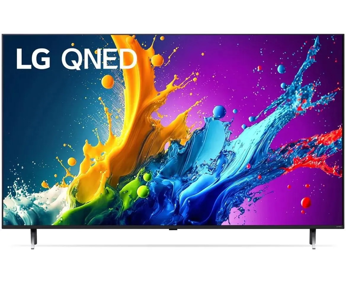 65" Телевизор LG 65 QNED80 T6 A.ARUG черный 3840 x 2160, QNED, 4 K Ultra HD, 60 Гц SMART TV