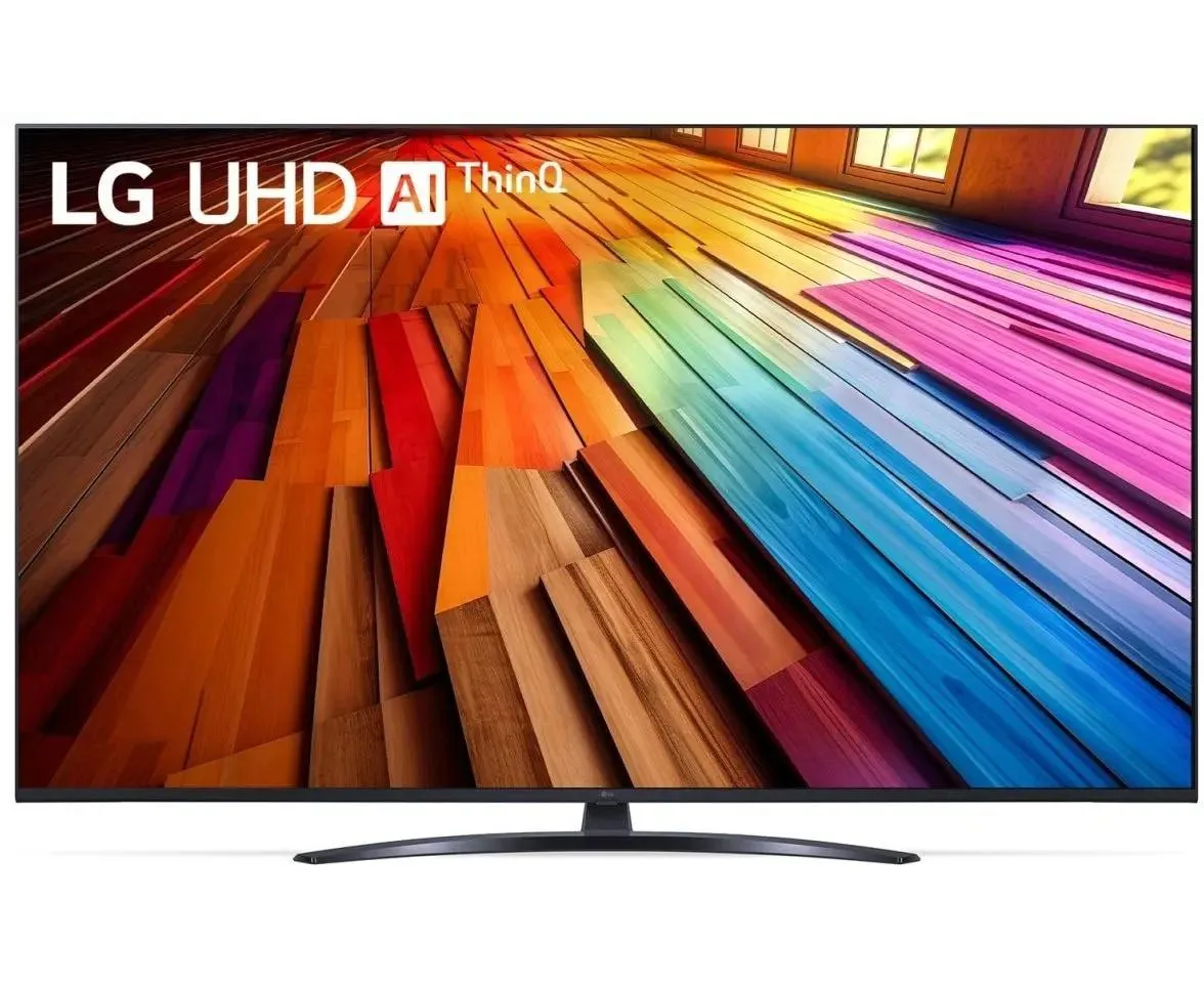 55" Телевизор LG 55 UT81006 LA.ARUB черный 3840x2160, 4 K Ultra HD, 60 Гц, Wi-Fi, Smart TV, web OS