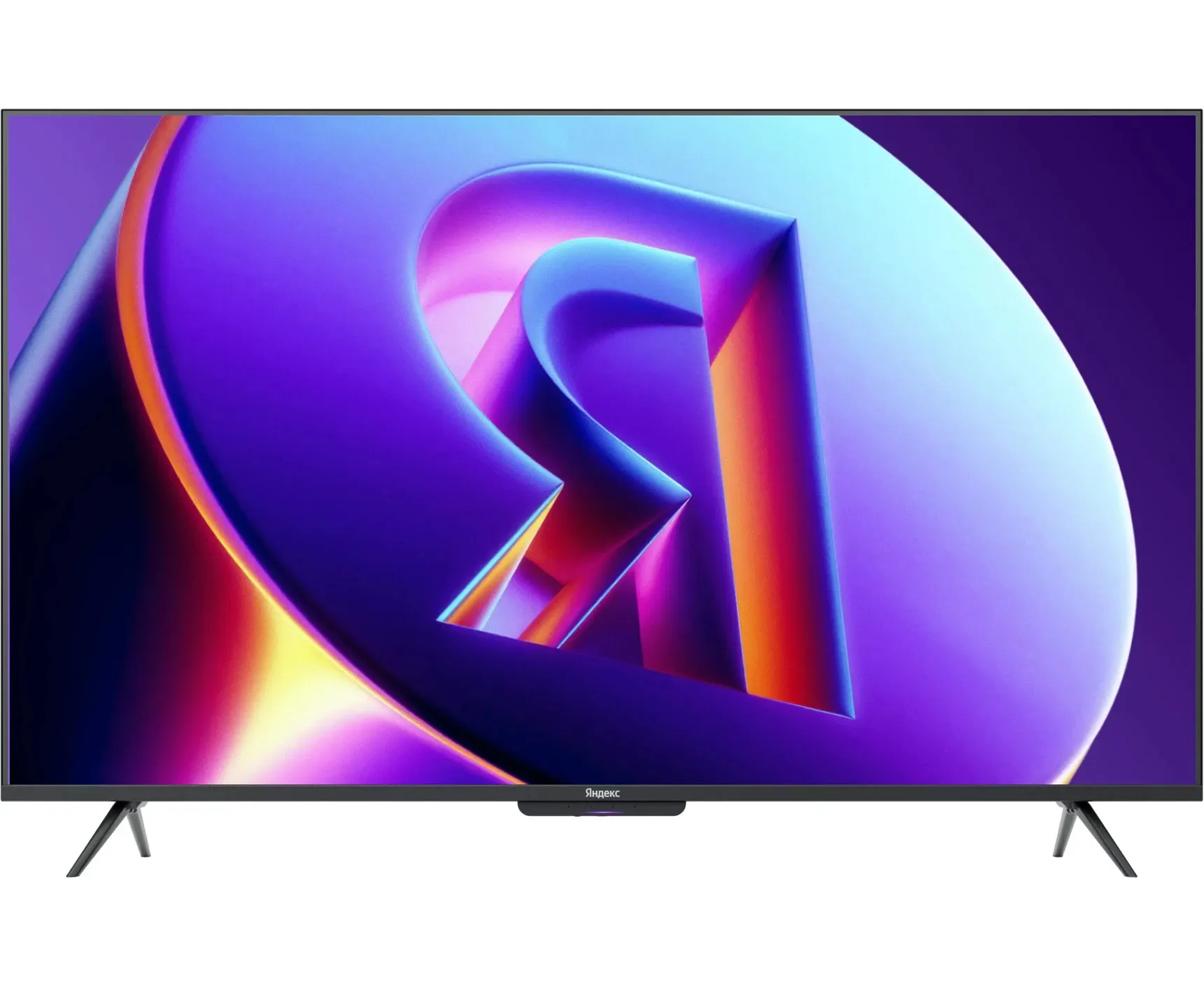 55" Телевизор YANDEX ТВ Станция Про Mini LED с Алисой YNDX-00103 черный 3840x2160, 4 K Ultra HD, 120 Гц, Wi-Fi, Smart TV, Яндекс ТВ