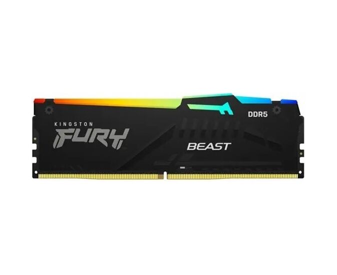 ОЗУ Kingston Fury Beast Black Expo (KF556 C36 BBEA-16) DDR5 - 1x 16 ГБ 5600 МГц, DIMM, Ret