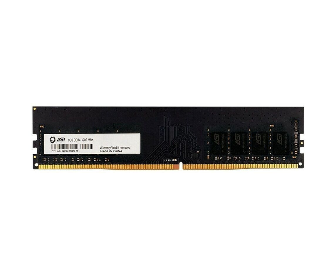 ОЗУ A Gi UD138 AGI320008 UD138 DDR4 8 Gb 3200 M Hz RTL PC4-25600 CL22 DIMM 288-pin 1.2 В Ret