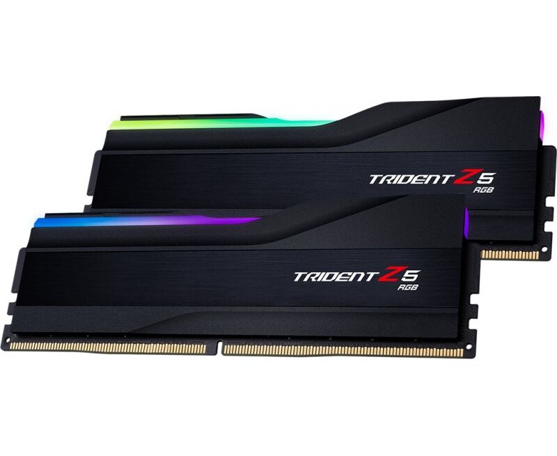 ОЗУ G.SKILL Trident Z5 (F5-6000 J3238 F16 GX2-TZ5 RK) RGB 32 GB (2x16 GB) DDR5 6000 M Hz CL32 (32-38-38-96) 1.35 V / Black