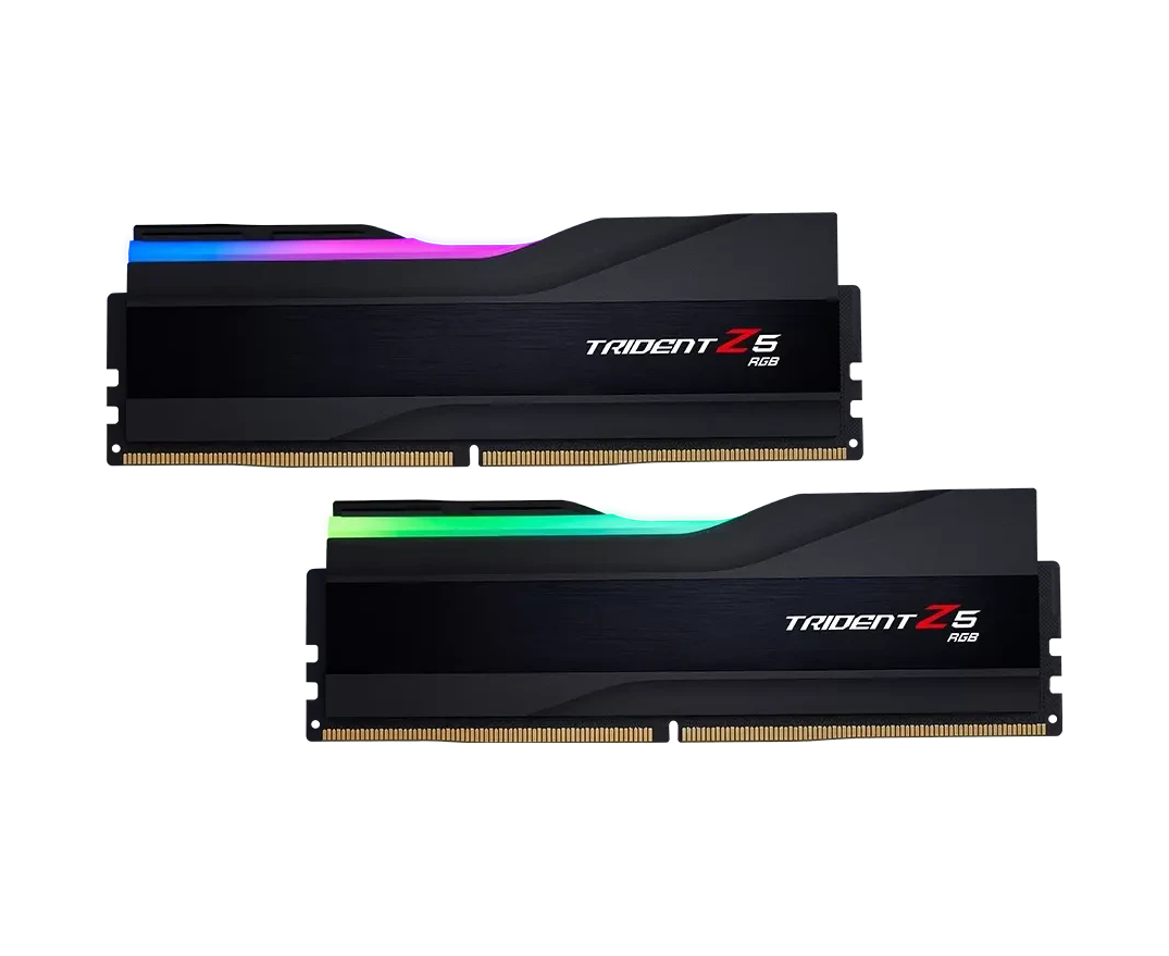 ОЗУ G.SKILL Trident Z5 RGB (F5-6000 J3036 F16 GX2-TZ5 RK) 32 GB (2x16 GB) 6000 M Hz DDR5 CL30 (30-36-36-96) 1.35 V / Black
