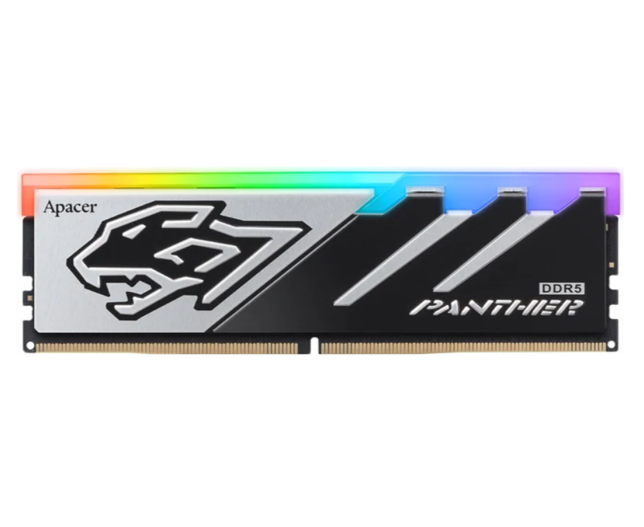 ОЗУ Apacer Panther RGB (AH5 U32 G60 C6229 BAA-1) 32 GB DDR5 DIMM PC5-48000