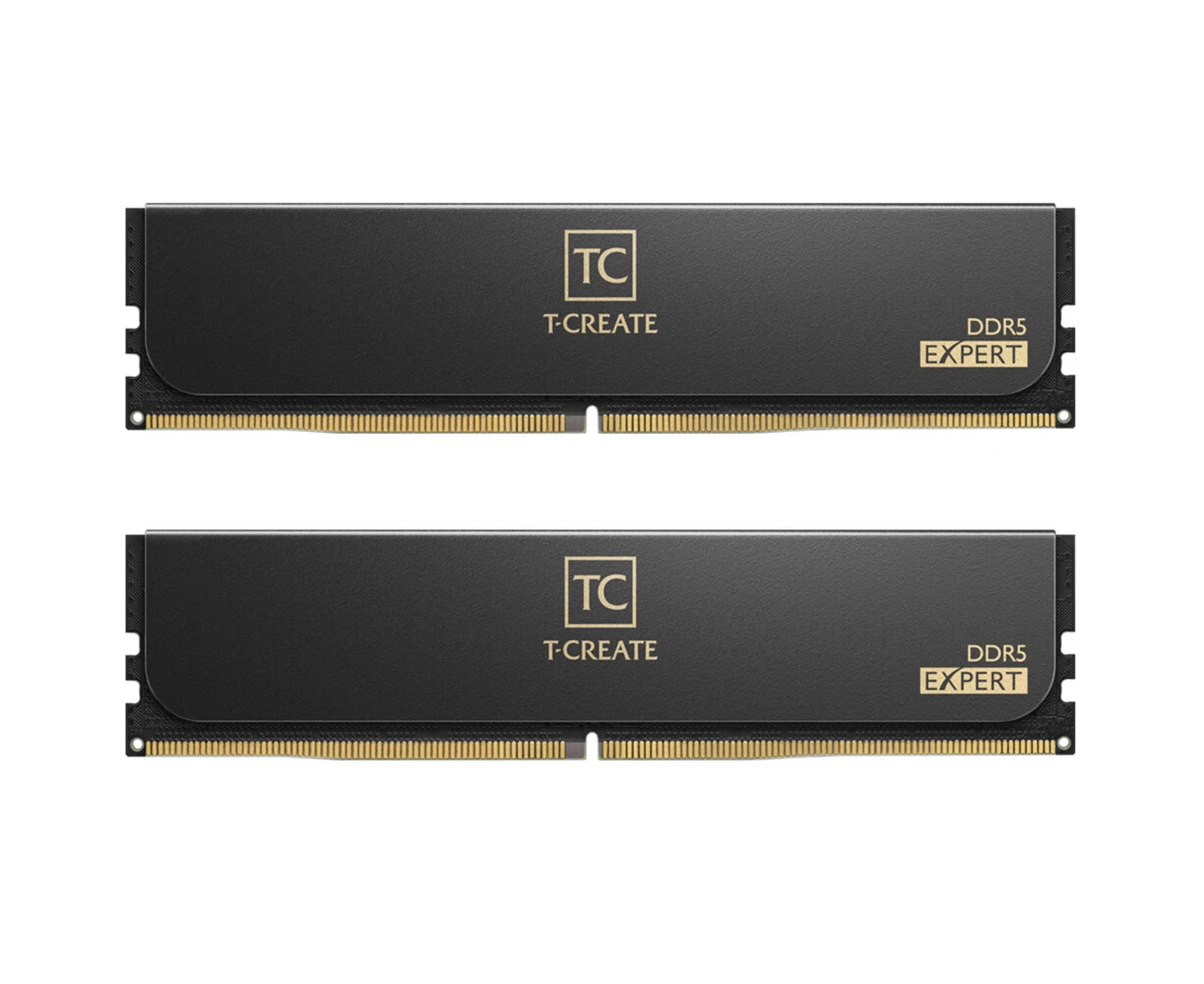 ОЗУ TEAMGROUP T-Create Expert 96 GB (CTCED596 G6400 HC32 ADC01) (2x48 GB) DDR5 6400 M Hz CL32 (32-39-39-84) 1.4 V / Black