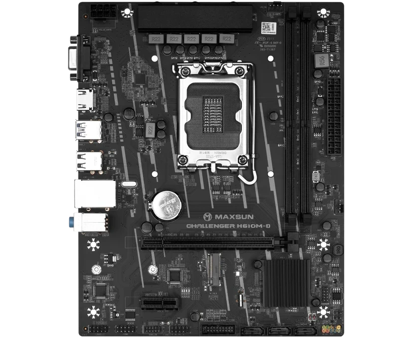 Материнская плата MAXSUN MS-Challenger H610 M-D