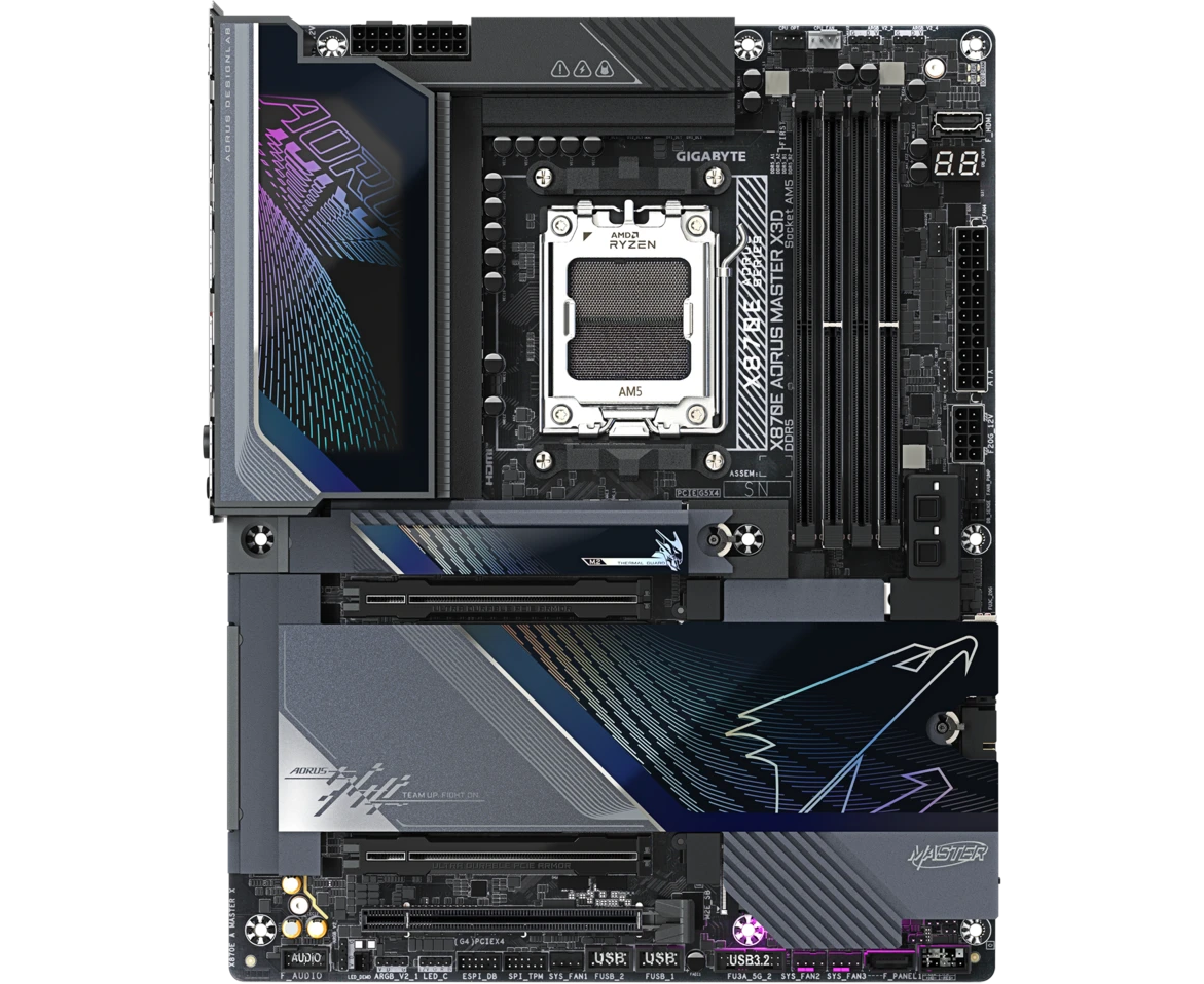 Материнская плата Gigabyte X870 E Aorus Master X3 D, RTL