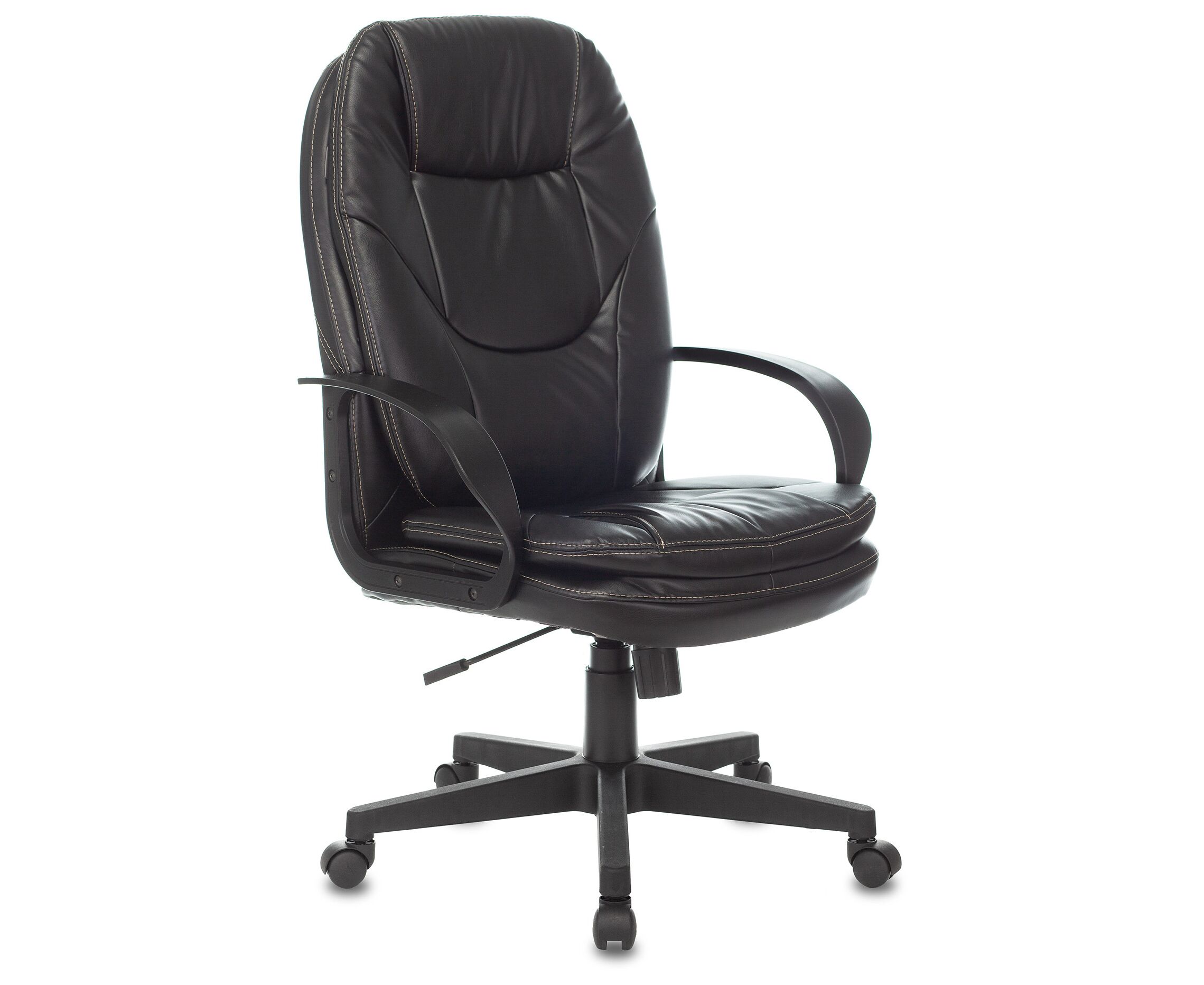 Кресло руководителя Бюрократ CH-868 LT/#B черный искусственная кожа