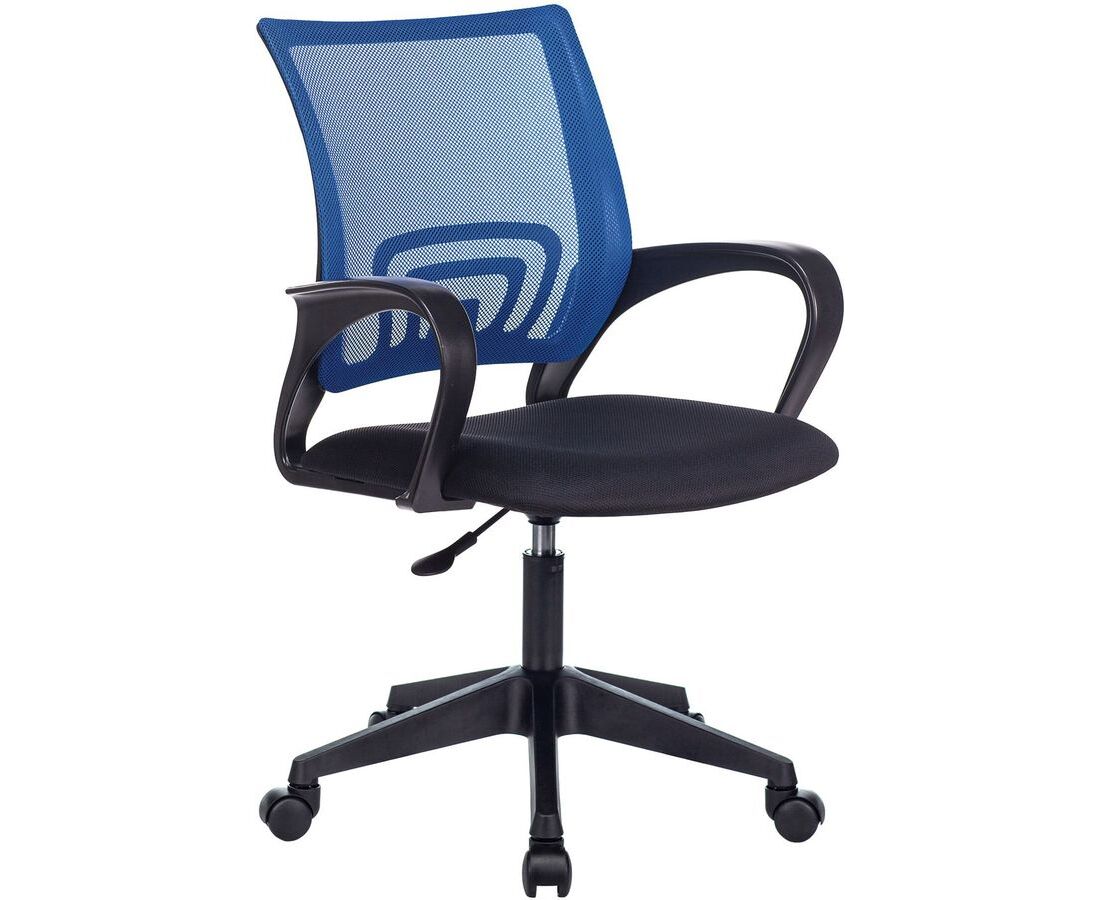 Кресло Бюрократ CH-695 NLT/BL/TW-11 синий TW-05 сиденье черный TW-11 сетка/ткань крестов. пластик