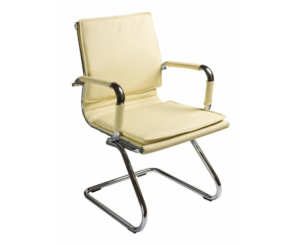 Кресло Бюрократ CH-993-Low-V/Ivory низкая спинка слоновая кость искусственная кожа