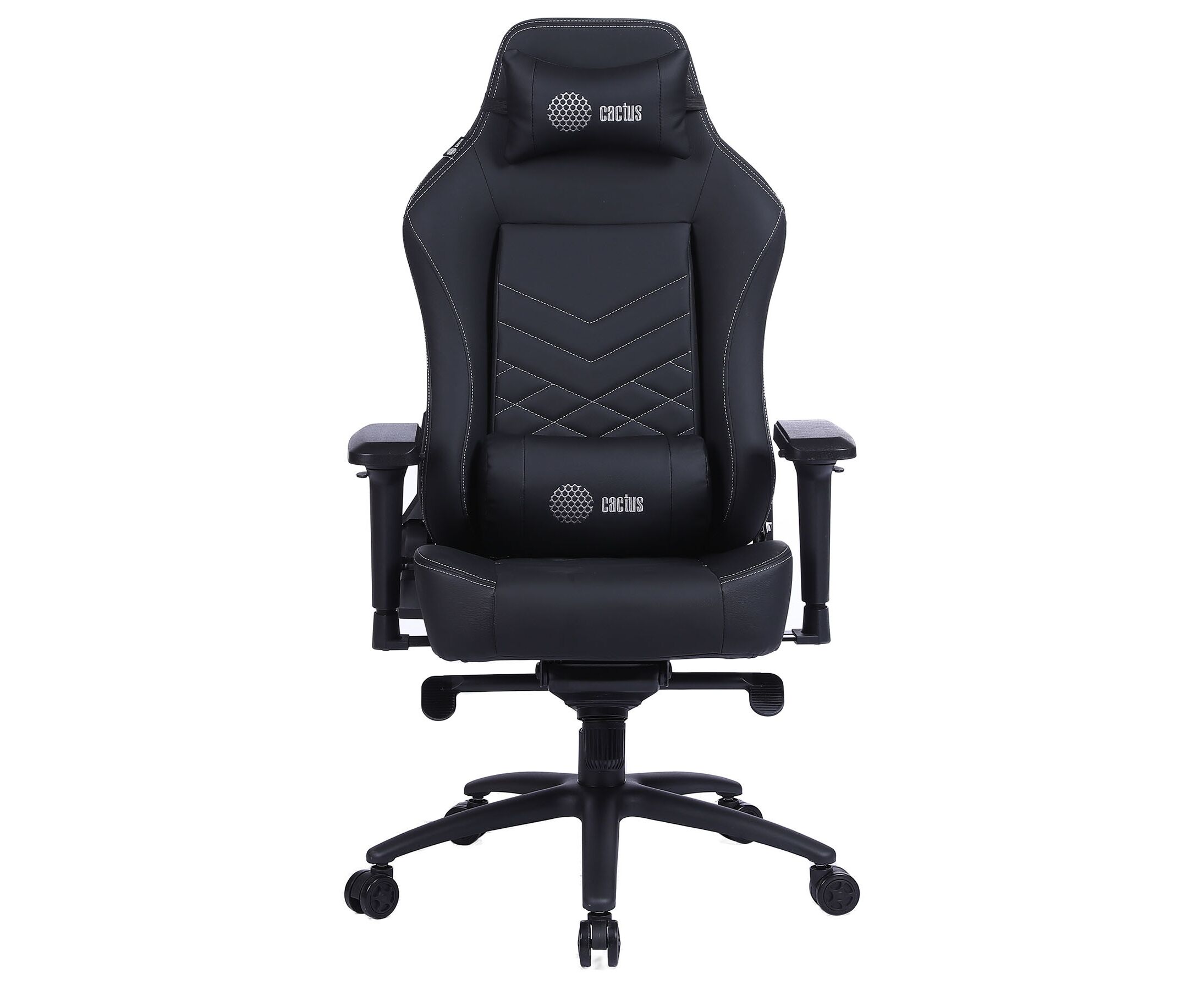 Кресло Cactus (CS-CHR-0112 BL-M) черный эко.кожа