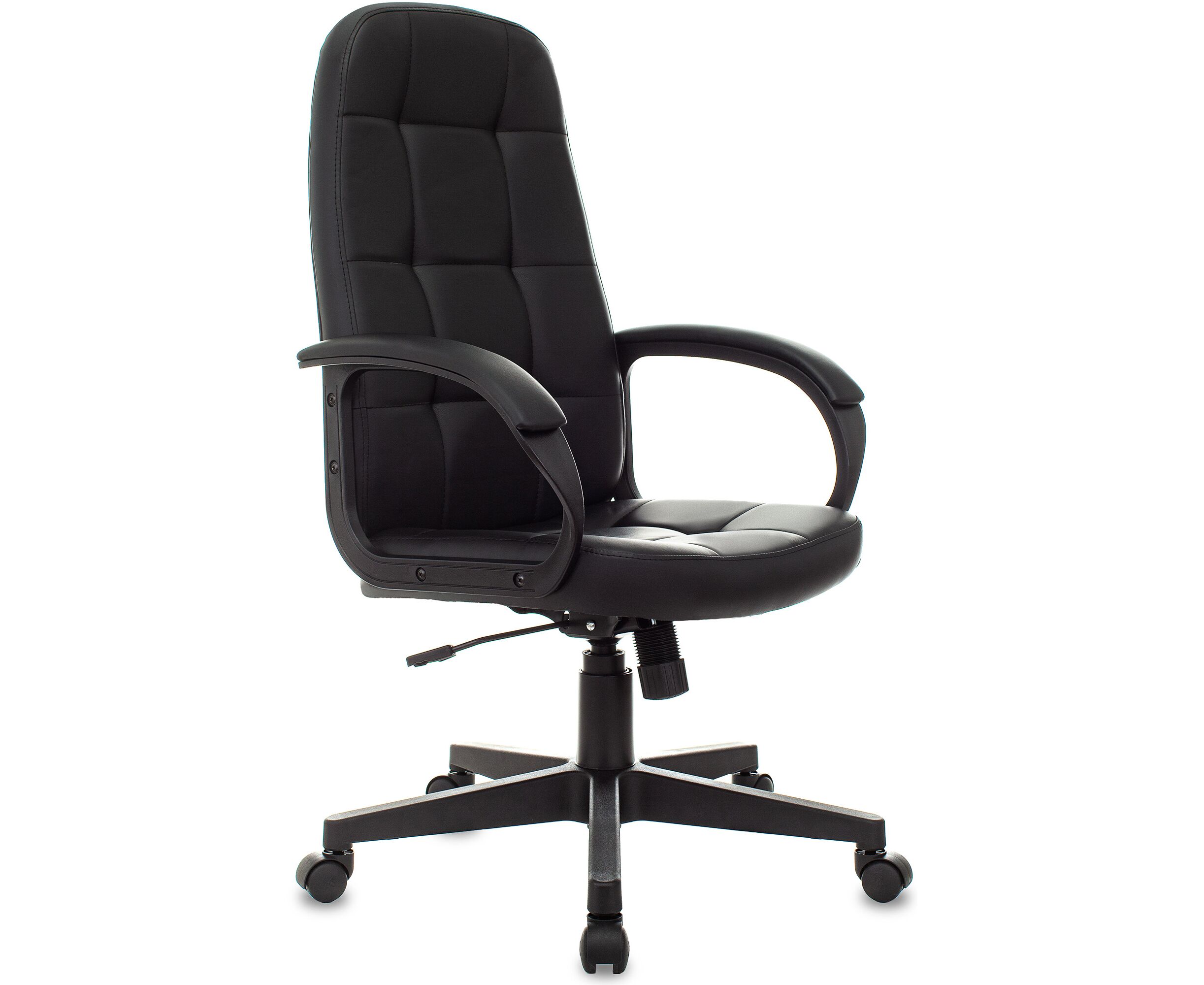 Кресло Бюрократ CH 002 Black эко.кожа черный